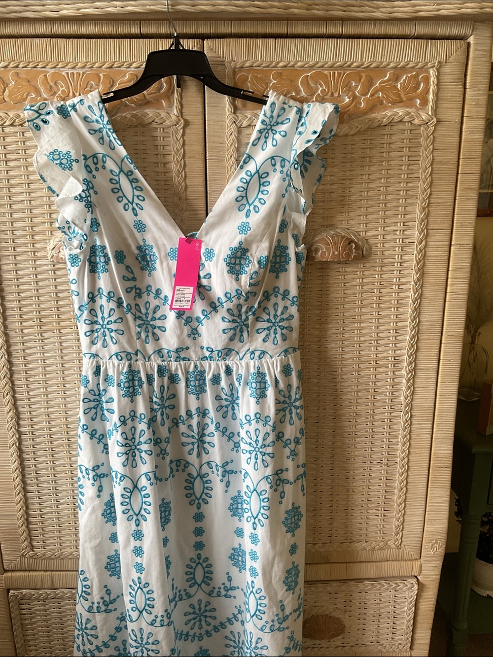 Lillyanne Eyelet MIDI Dress NWT - Picture 5 of 12